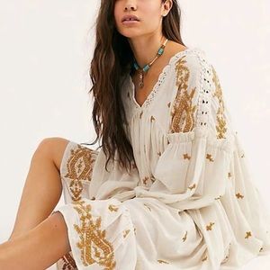 Free People Lavender Fields dress M Ivory